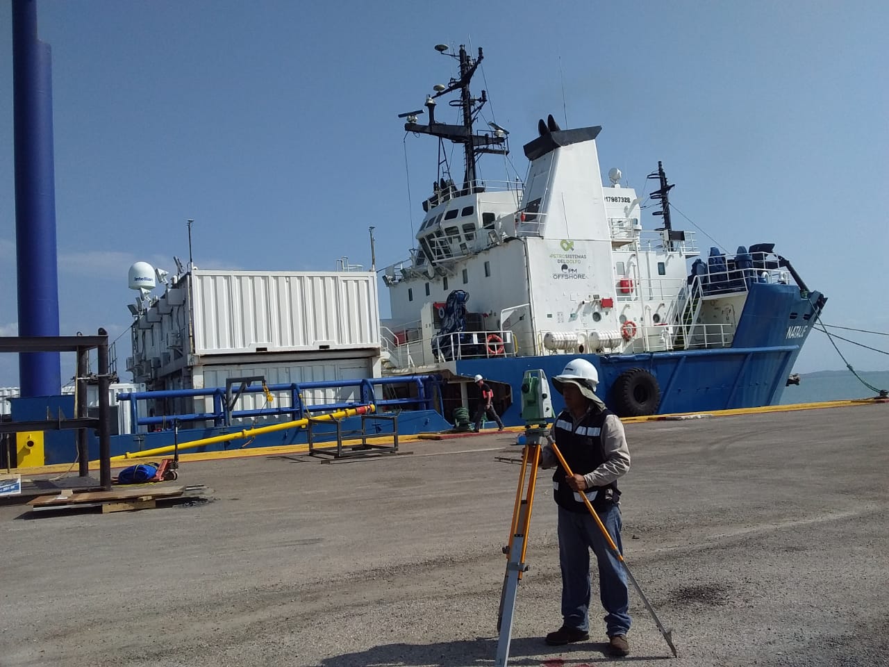 Levantamiento en barco